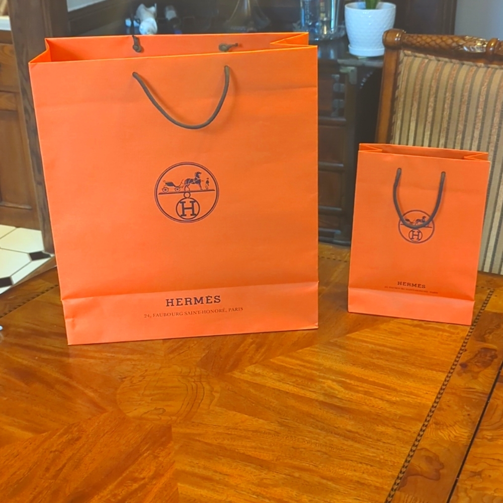 Hermes shopping bag